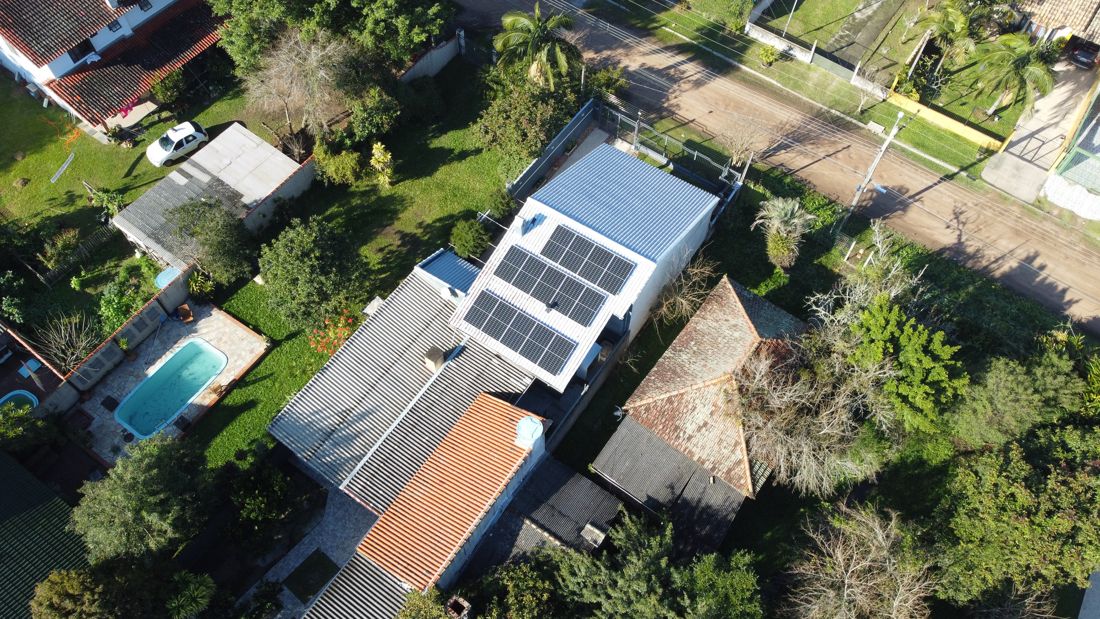 Instalação solar homologada pela Esauber